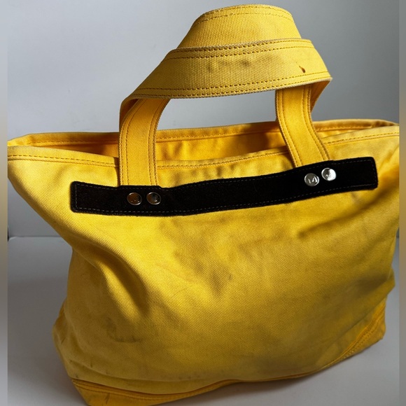 Marc Jacobs Yellow Canvas Tote - Picture 3 of 9